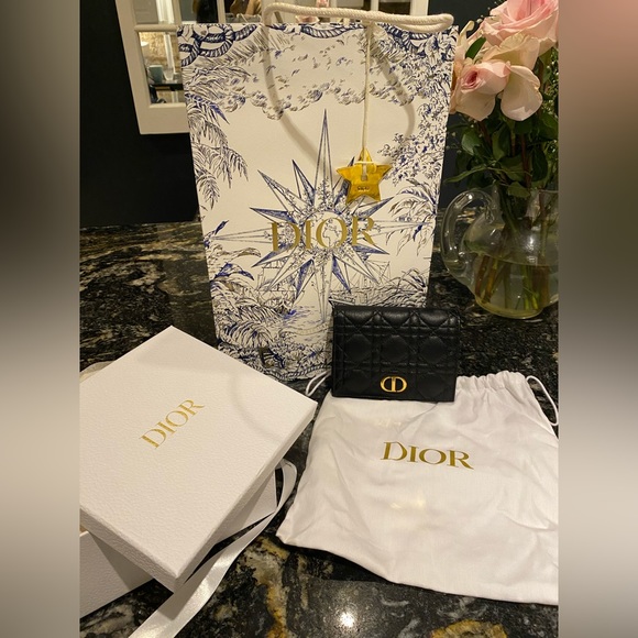 Dior Caro Wallet & Passport Holder - Picture 10 of 13